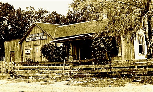 Vienna Tx, Lavaca County, Old Post Office