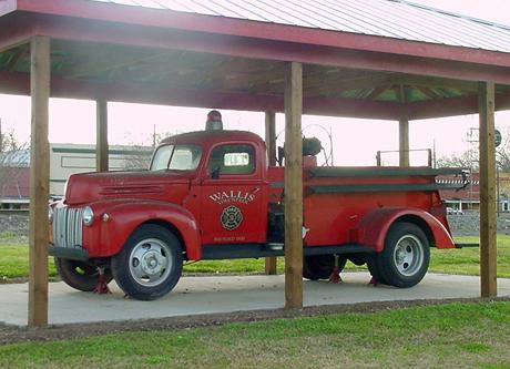 Wallis TX Fire Engine