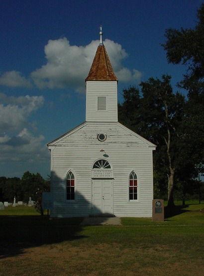 Texas Painted Church - Wesley Brethren Church 