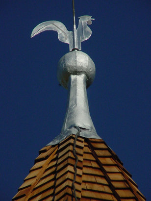 TX - Westhervane on Wesley Brethren Church steeple