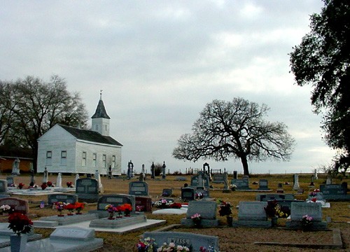 Wesley Texas - Wesley Brethren Church &amp; Cemetery 