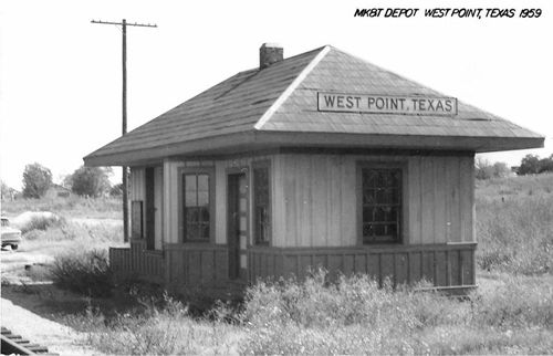 West Point Texas depot