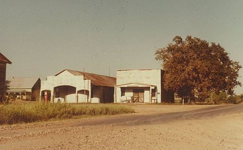 West Point TX - Wessels Garage &amp; L.C. Luck Store 