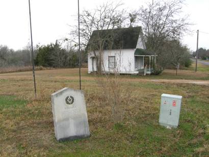 Wheelock Tx Centennial Marker