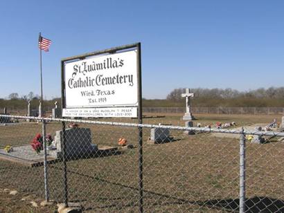 Wied, Texas - 1919 St. Ludmilla's Catholic Cemetery