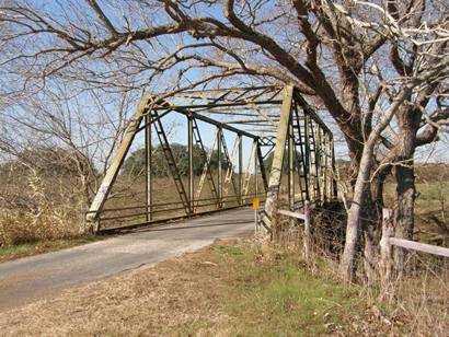 Wied Tx - CR 183 Smothers Creek Through Truss Bridge