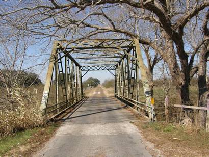 Wied Tx - CR 183 Smothers Creek Through Truss Bridge