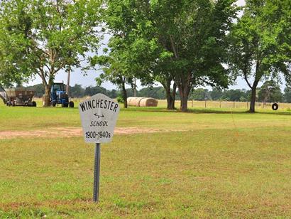 Wincherster TX - School Sign