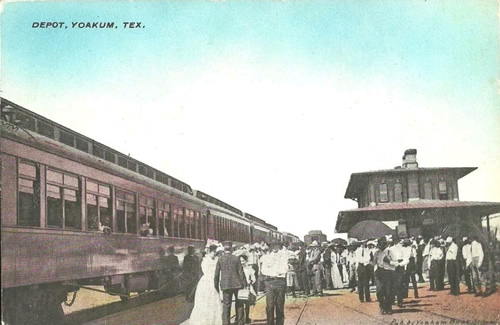 Yoakum TX  Depot