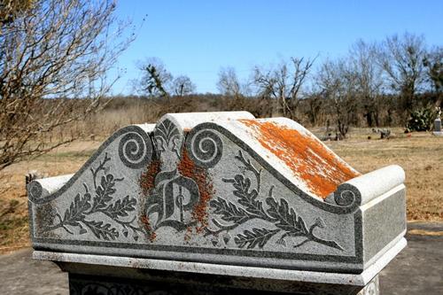 Zorn Texas cemetery tombstone details 