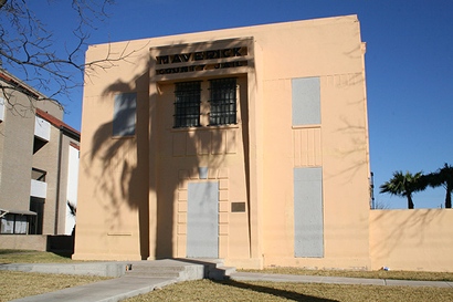 Eagle Pass TX - Maverick County Jail day view