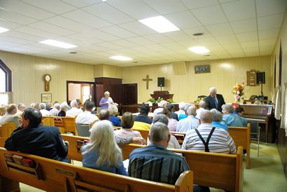 Lipscomb Union Church 100th year celebration, Lipscomb Texas