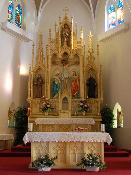 Rhineland TX - St. Joseph's Catholic Church altar