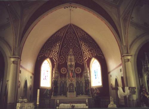 Wallis Tx Guardian Angel Church alter