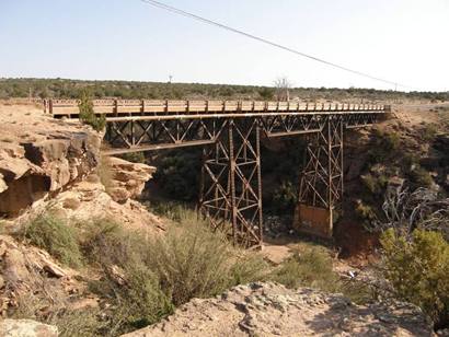 Querino Canyon Bridge on Old Route 66, Houck Arizona