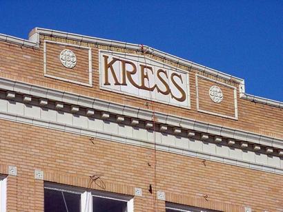 Kress Detail in Ponca City, Oklahoma