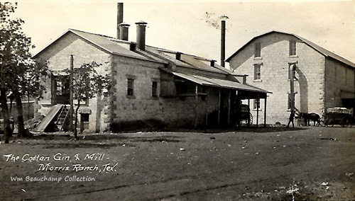 Morris Ranch TX - Cotton Gin and Mill
