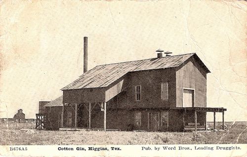 Cotton Gin, Higgins, Texas