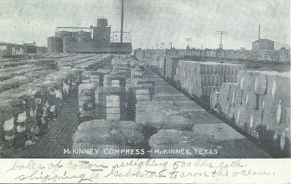 McKinney TX Cotton Gin - Compress 