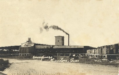 Sinton TX Cotton Gin - Compress, Circa 1910