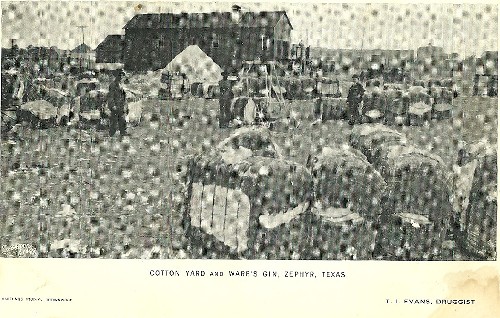Zephyr TX - Cotton Yard and Ware's Gin