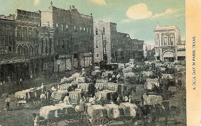 Cotton Scenes, Paris TX circa 1908