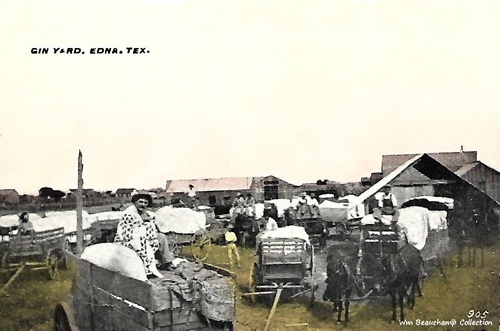 Edna TX - Cotton Gin Yard 