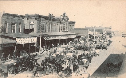 Vernon Texas Cotton Scene