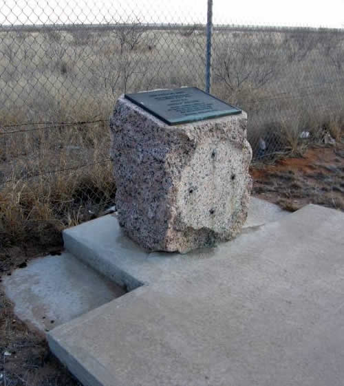 Andrews County  TX  1936 Centennial Marker