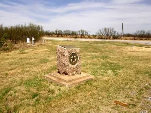 Baylor   County  1936 Texas Centennial Marker