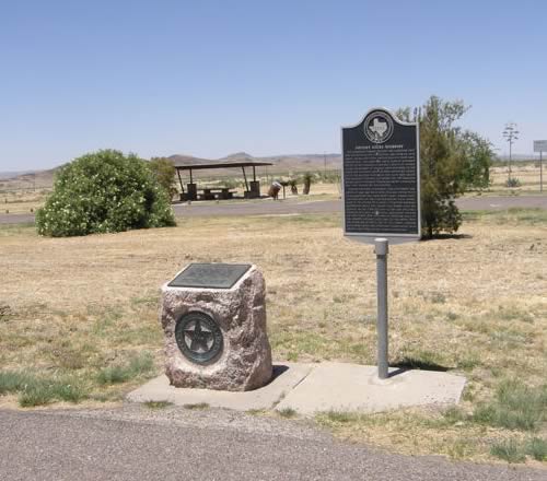 Brewster  County  1936 Texas Centennial Marker