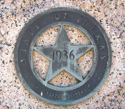 Garza County TX 1936 Centennial Marker 