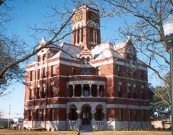 Texas LeeCounty Courthouse