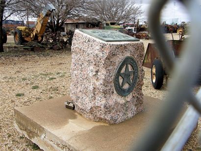 TX - Lubbock County  TX Centennial marker   