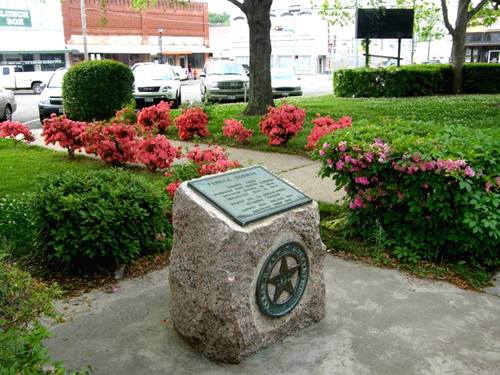 Panola County TX Centennial Marker