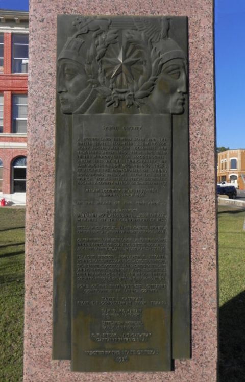 TX - Sabine County Monument 