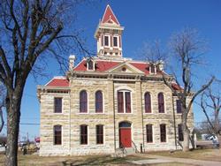 Texas Throckmorton County Courthouse