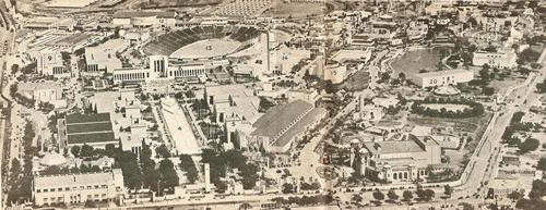 1936 Texas  Centennial  Exposition  in Dallas aerial photo