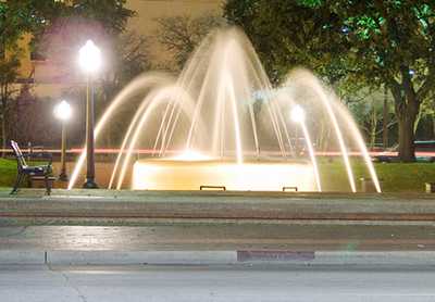Founder's Square Fountain, Dallas, Texas