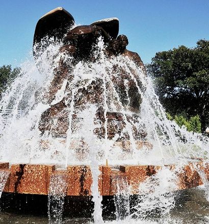 TX - Dallas Fair Park - Sydney Sydney Smith Memorial Fountain 