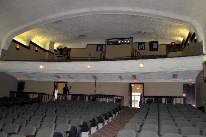 Palestine TX -  Restored Texas Theatre , view of balcony