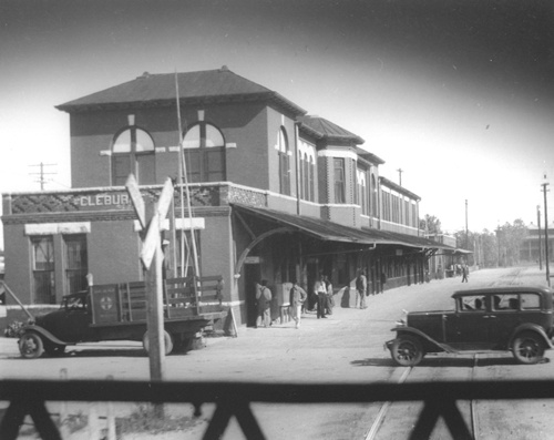 TX - Cleburne Santa Fe Depot