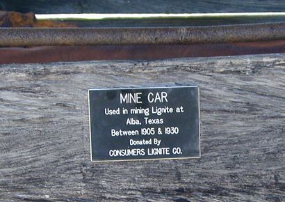 Alba Texas mine car