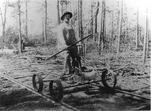Cruising timber for Blount-Decker Lumber Company of Alto, Texas, 1908