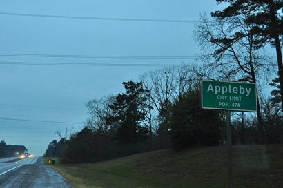 Appleby TX Sign