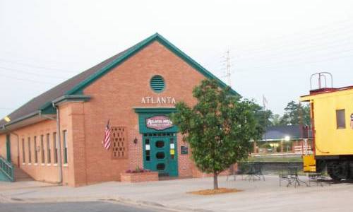 Atlanta  TX - Atlanta depot Atlanta Chamber of Commerce Texas