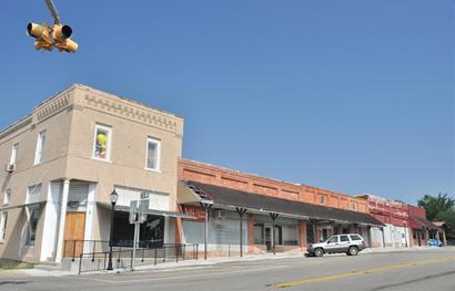 Bogata TX - Downtown Bogata 