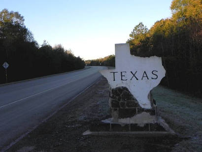 BonWier Tx - TEXAS Welcome Sign