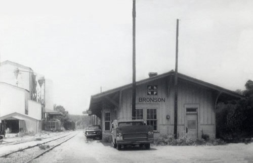 Bronson TX - Santa Fe Railroad Depot 