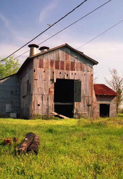 Old gin near downtown Bullard, Texas 